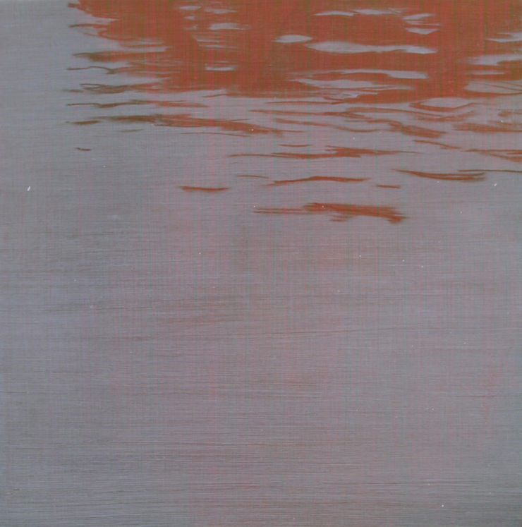 reflections on water oil painting