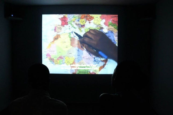 Exposition "Mécaniques des fluides" à la Galerie Cécile Fakhoury à Abidjan 2013