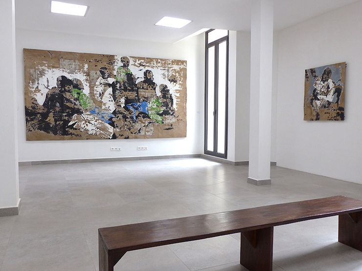 Exposition "Brobrosseurs" à la Galerie Cécile Fakhoury à Dakar 2018 © Armand Boua