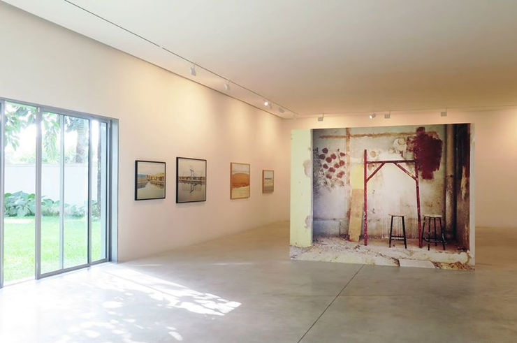 Exposition "Fragment" à la Galerie Cécile Fakhoury à Abidjan 2014 © François-Xavier Gbré