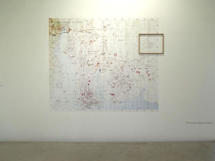 Exposition "Pr&eacute;sences" &agrave; la Galerie C&eacute;cile Fakhoury &agrave; Abidjan 2015