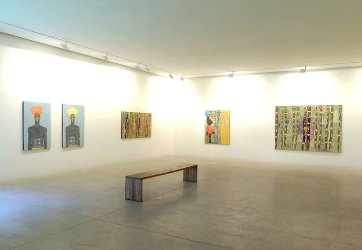 Exposition "Kings of the new cities" à la Galerie Cécile Fakhoury à Abidjan 2017 © Kassou Seydou