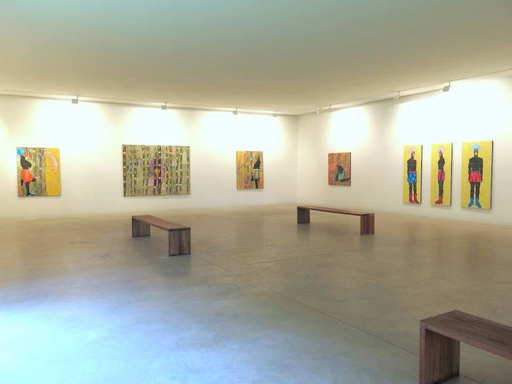 Exposition "Kings of the new cities" à la Galerie Cécile Fakhoury à Abidjan 2017 © Kassou Seydou