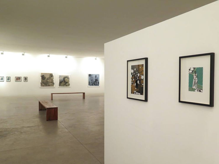 Exposition "Que reste t-il de nos amours ?" à la Galerie Cécile Fakhoury à Abidjan 2017 © Vincent Michéa