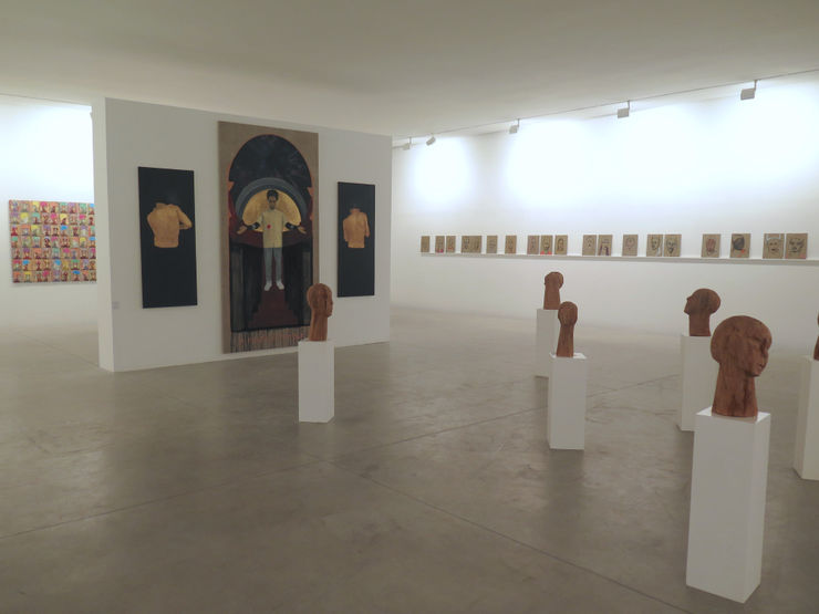 Exposition "Les Visionaires" à la Galerie Cécile Fakhoury à Abidjan 2018 © Dalila Dalléas Bouzar © Kassou Seydou © Jems Koko Bi