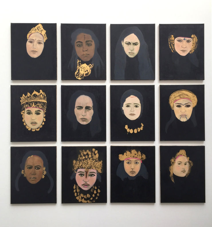 Serie Princesse 50X40Cm Dalila Dalleas Bouzar 2015 2016