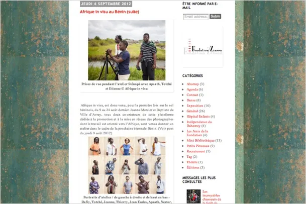 Afrique in Visu au Bénin, Nestor Da