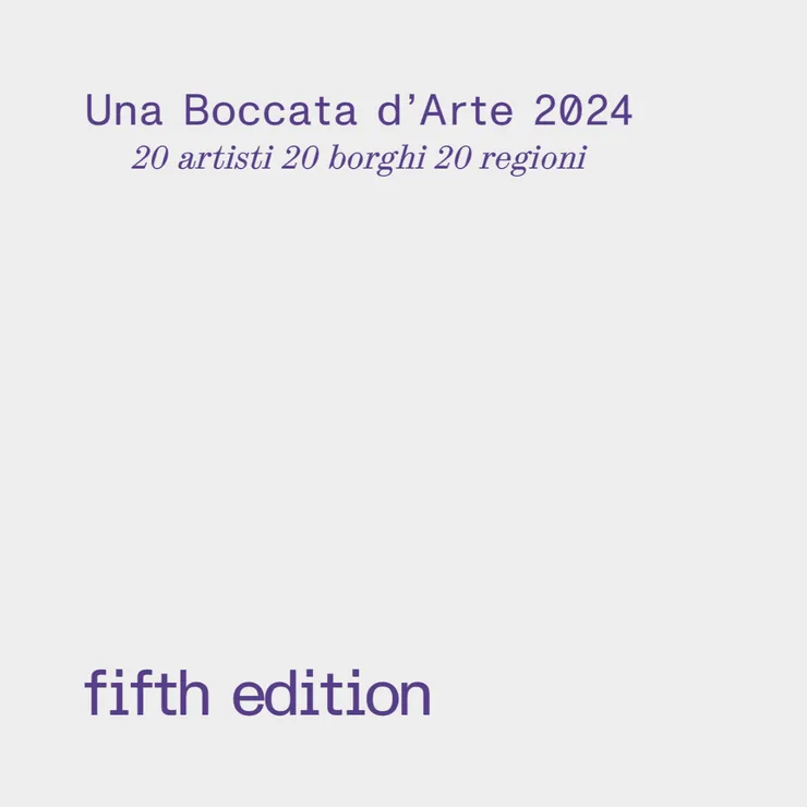 Una boccata d'arte 2024 , Adji Dieye