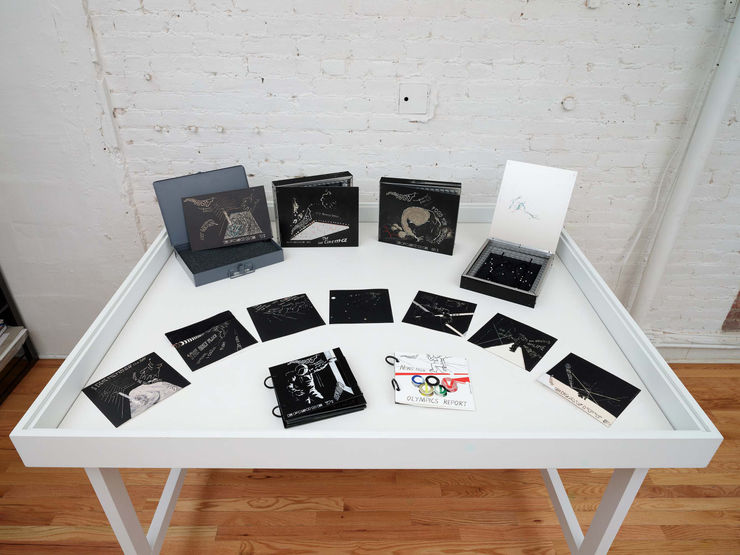 Installation View 4 Astrodoubt Book Table Bernstein