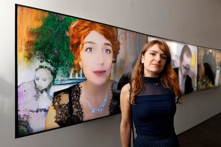 Her heart will go on: Artist Claudia Bitrán’s fun and quirky ‘Titanic’ remake showcased in Tribeca, By Bob Krasner, AM...