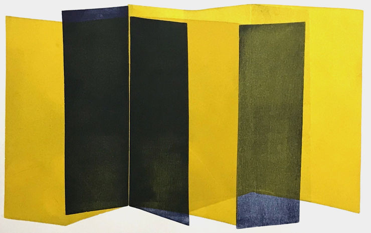 Chloé Bocquet - Retable No 2 (Bleu), 2025