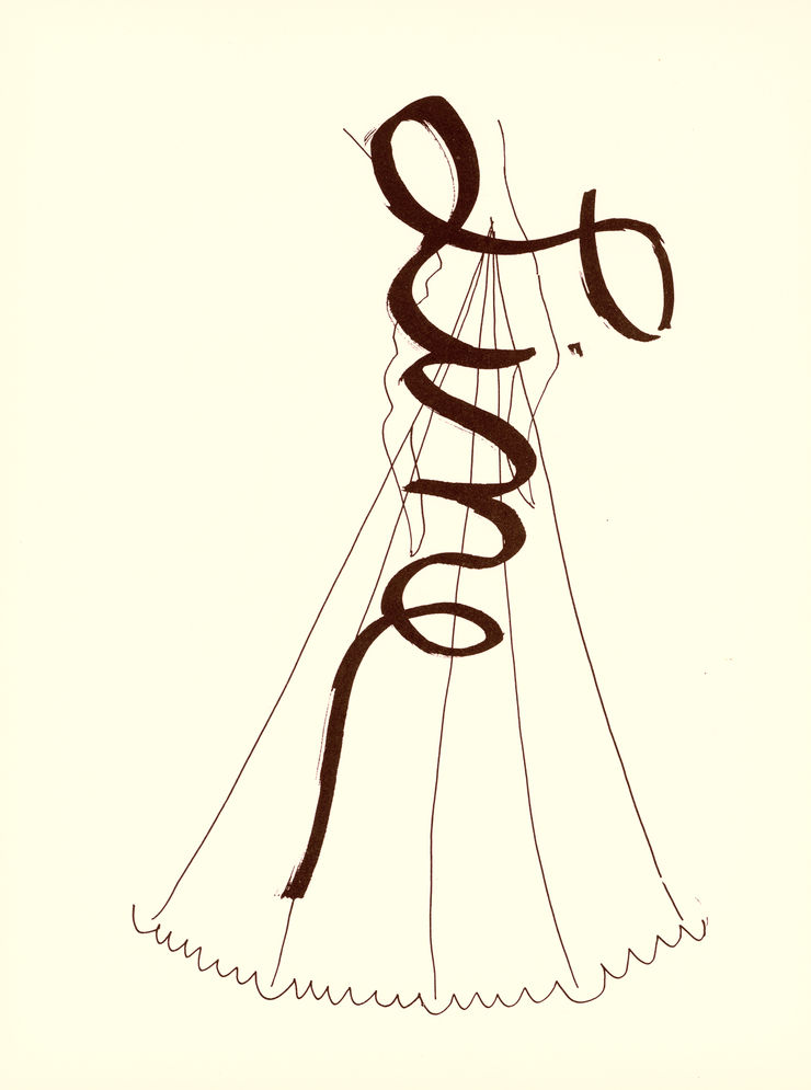 Man Ray, L - Line, 1948