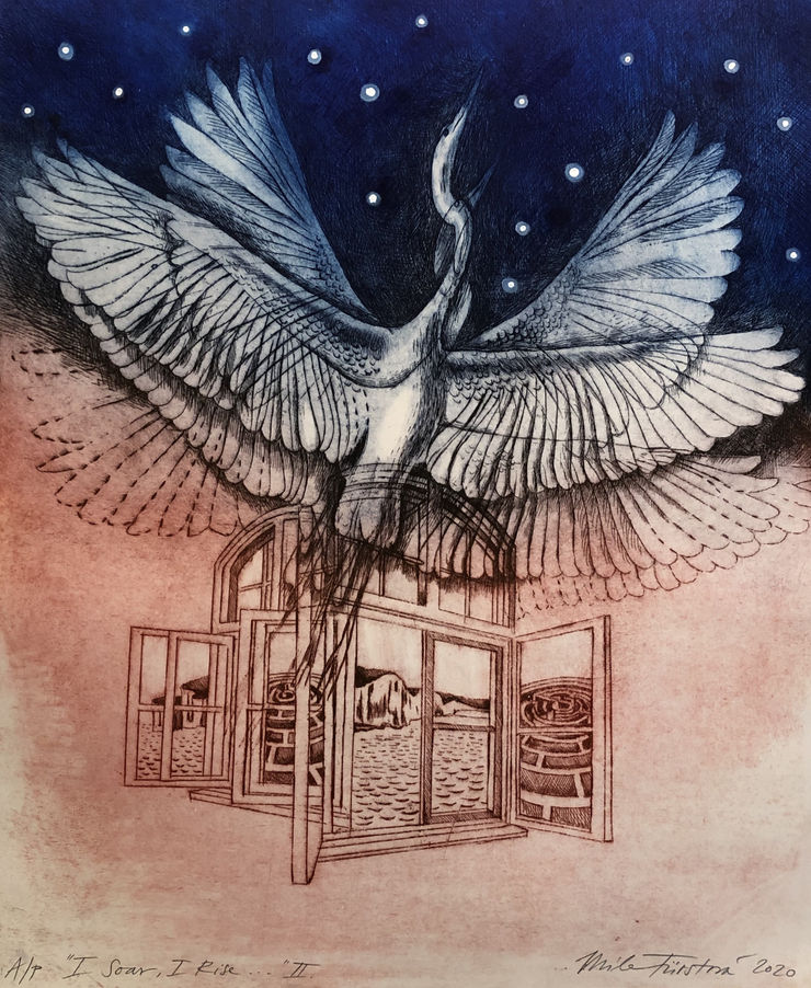 Mila Fürstová, I Soar, I Rise...(II), 2020
