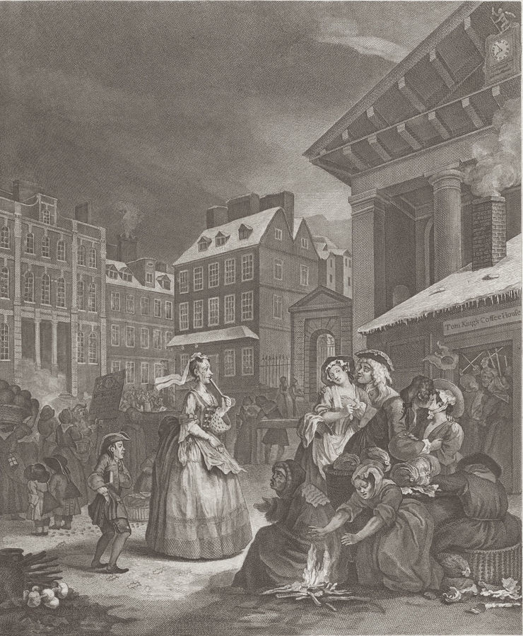 William Hogarth Morning (The Four Times of Day), 1738