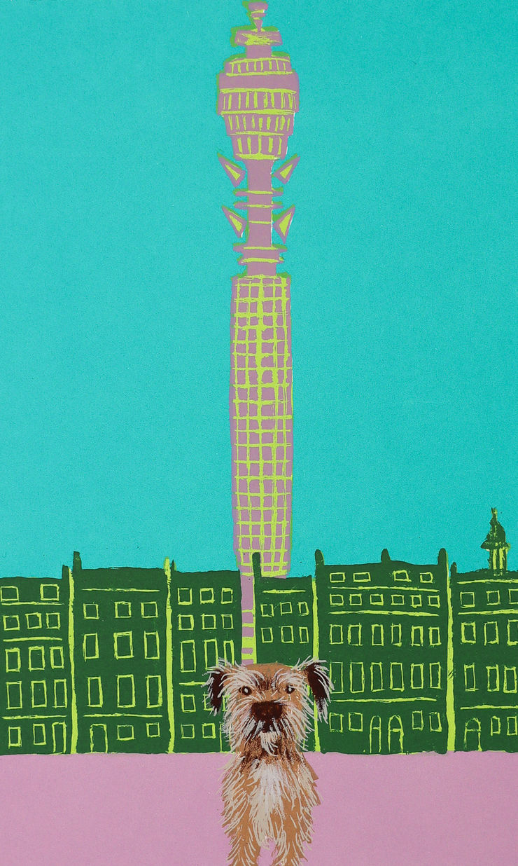 Mychael Barratt, Wes Anderson’s Dog - Fitzrovia, 2025