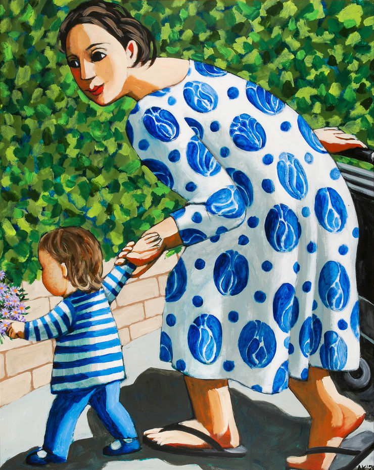 Anita Klein Up the Hill, 2021