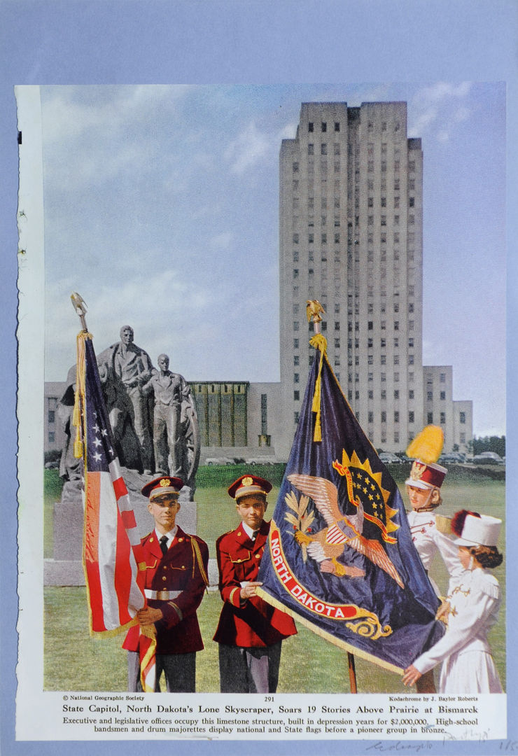 Eduardo Paolozzi, North Dakota's Lone Sky Scraper, 1972