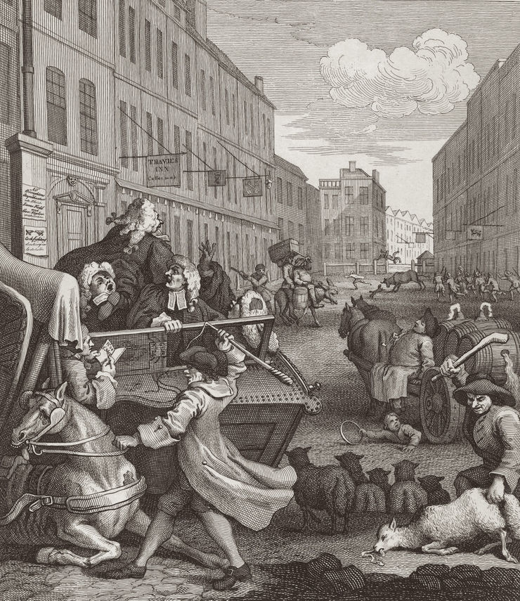 William Hogarth, The Second Stage of Cruelty (The Four Stages of Cruelty), 1751