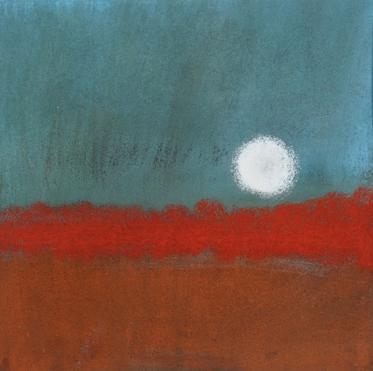 Nigel Swift, Desert and Moon, 2019