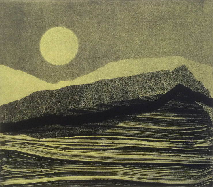 Nigel Swift, Moon and Ice, 2018