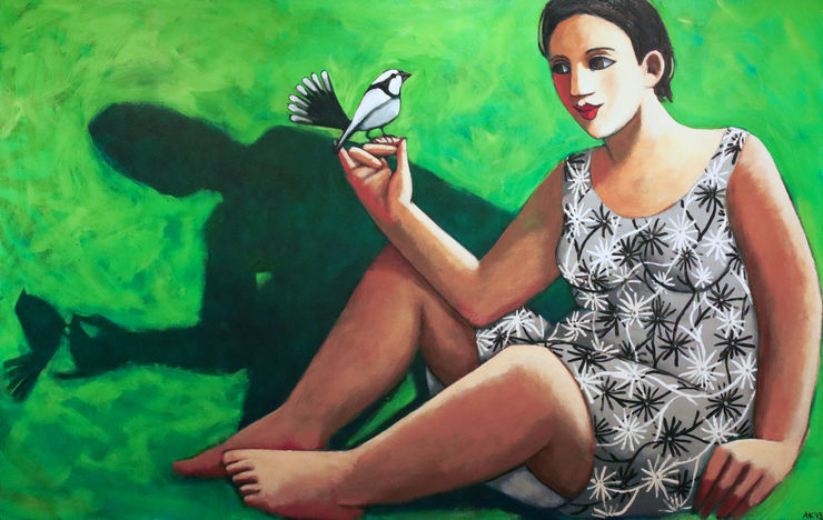 Anita Klein Studio Sale, Bird in the Sun, 2014
