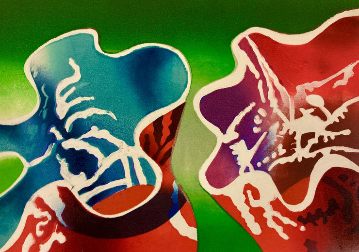 Sophie Layton Echoes of Ikebana Through Glass X, 2021