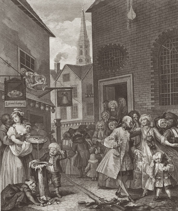 William Hogarth Noon (The Four Times of Day), 1738