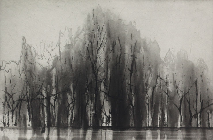 Norman Ackroyd Hood Hill, 2019