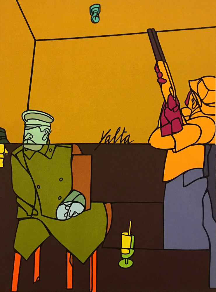 Summer Auction 2021, LOT 3: Valerio Adami - From 'Derrière le Miroir - Adami', 1976