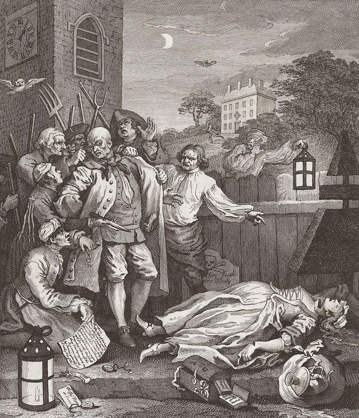 William Hogarth Cruelty in Perfection (The Four Stages of Cruelty), 1751