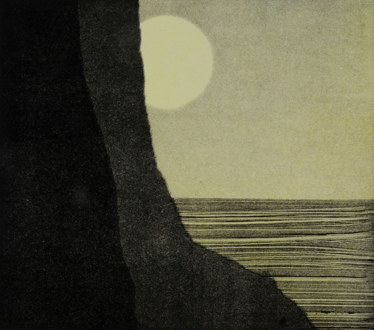 Nigel Swift, Moon and Mountain, 2019