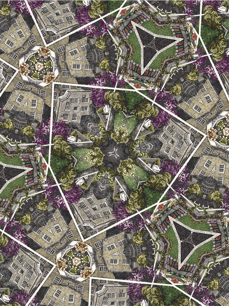 Anne Desmet, London Gardens Kaleidoscope II, 2023