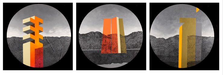 Dulwich College Secret Bid Auction 2024, LOT 110: Hamish Macaulay - Somewhat May/ Before Your Eyes / Some May Say, 2019