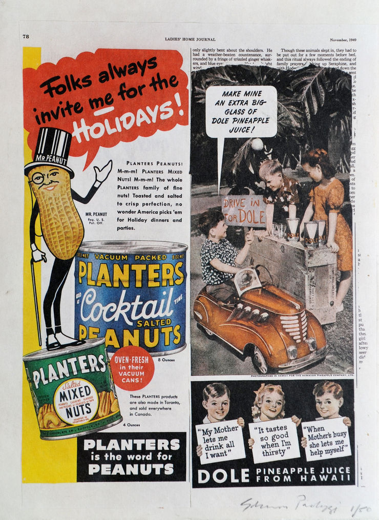 Eduardo Paolozzi, Folks Always Invite Me for the Holidays, 1972