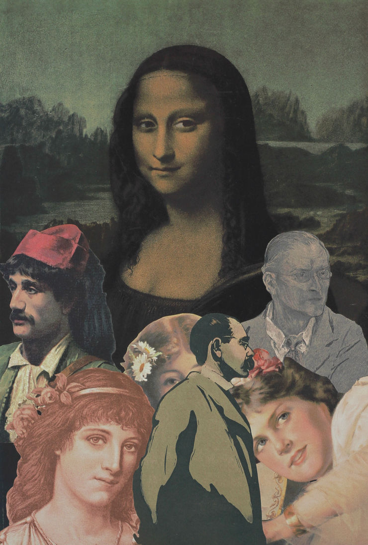 Peter Blake Mona Lisa Framed
