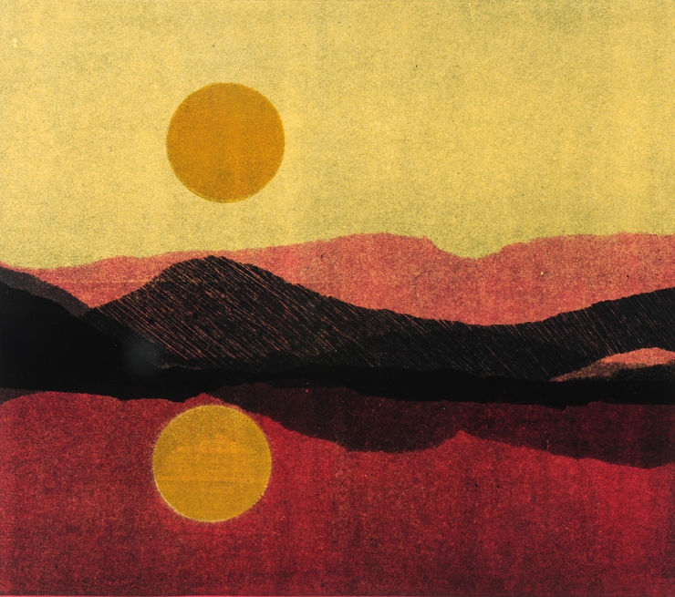 Nigel Swift, Red Sea Moon, 2019