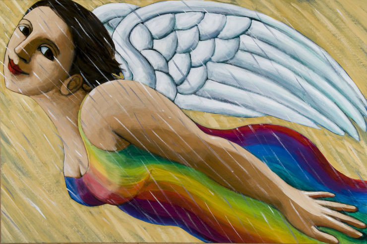 Anita Klein Studio Sale, Arcobaleno (Rainbow)