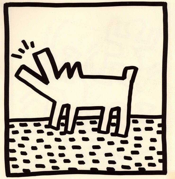 Keith Haring Coloring Book V, 1982