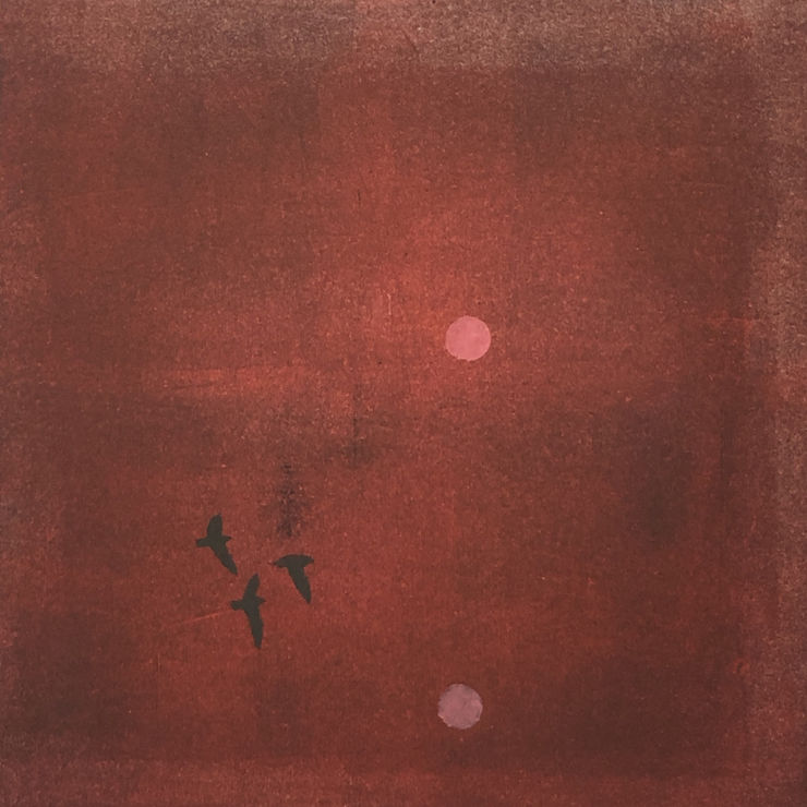 Nigel Swift, Pink Moon Reflection, 2022