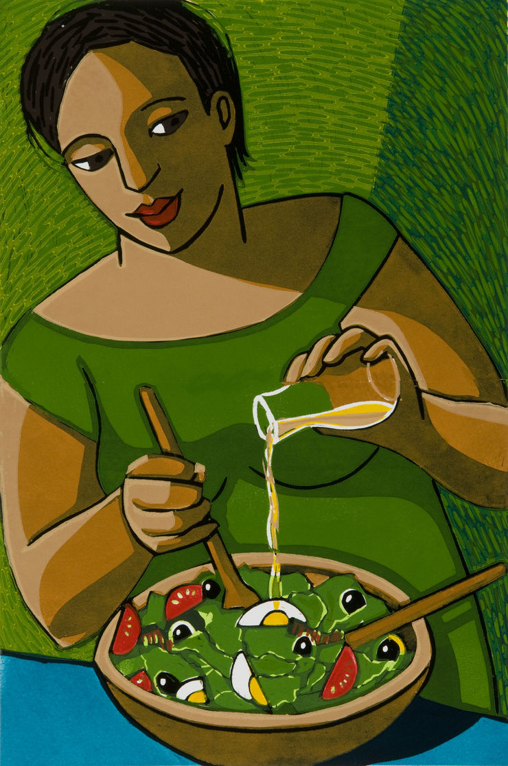Anita Klein The Salad, 2016
