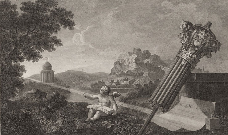 William Hogarth Frontispiece to Dr. Brook Taylor's Perspective, 1761
