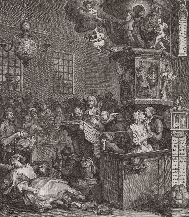 William Hogarth Credulity, Superstition and Fanaticism, 1762