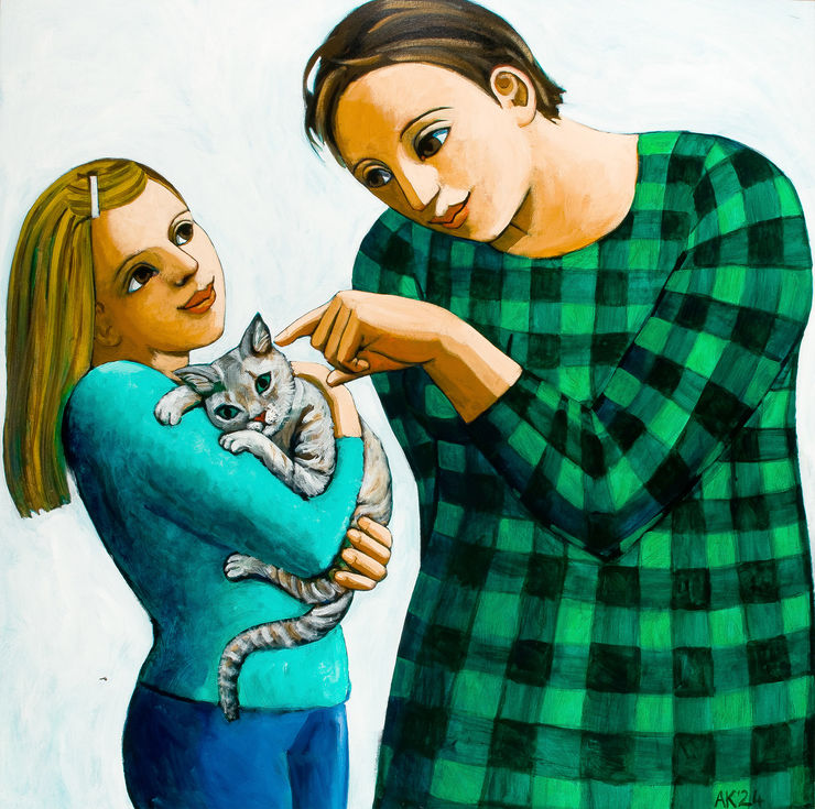 Anita Klein Betty and the Cat, 2024