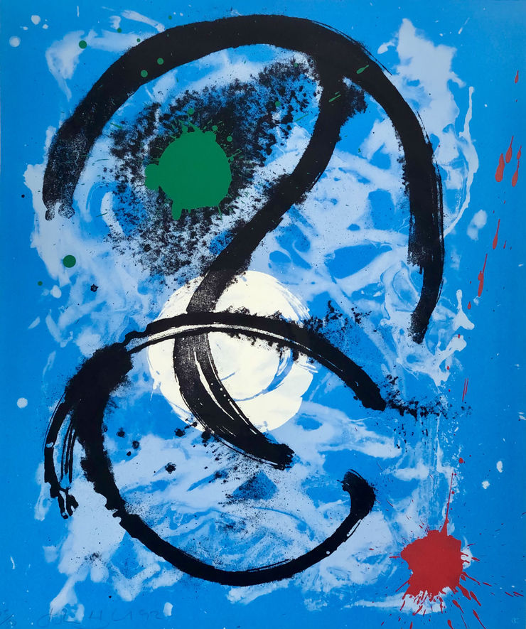 John Hoyland, Wandering Moon, 1992