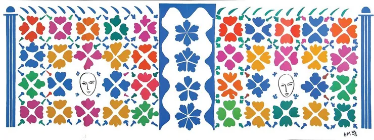 Henri Matisse, Décoration - Masques, 1954