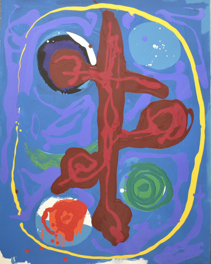 John Hoyland, Untitled, 1990