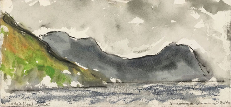 Norman Ackroyd Saddle Head - Achill (I), 2019