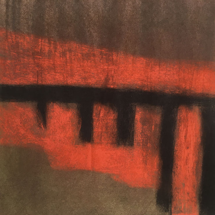 Nigel Swift, Beach at Night, 2019