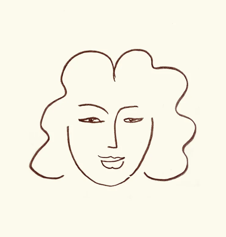 Christmas Secret Bid Auction 2022, LOT 140: Henri Matisse - Plate 20. Florilège Des Amours de Ronsard, 1948