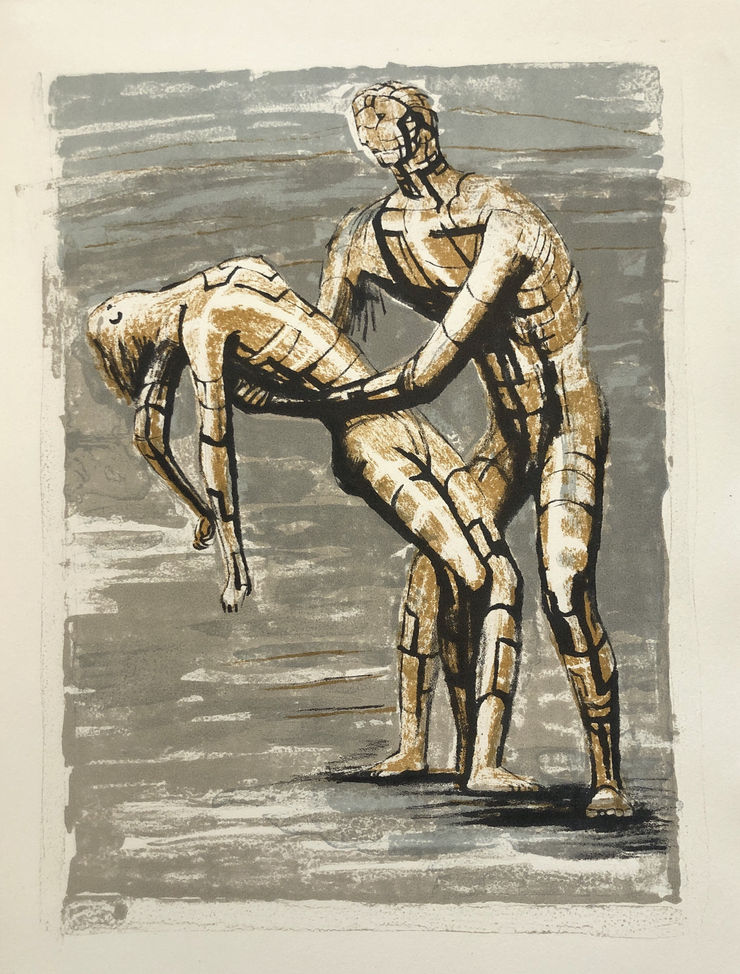 Henry Moore Death of Mira, 1950